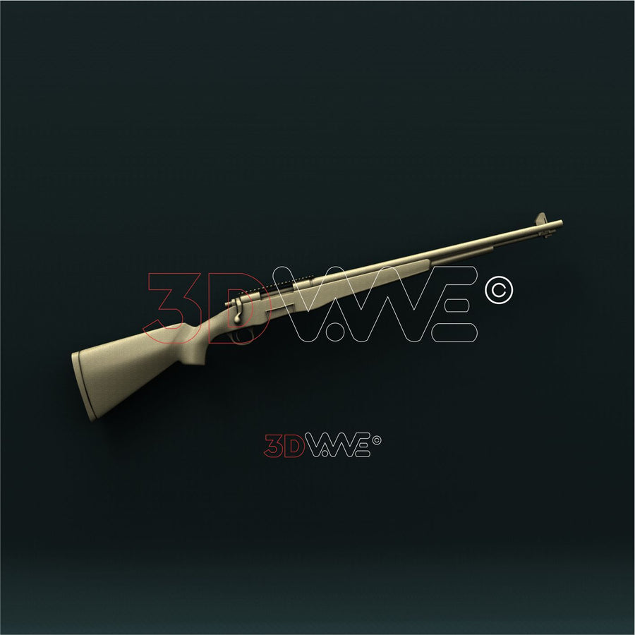 GUN 3D STL 3DWave