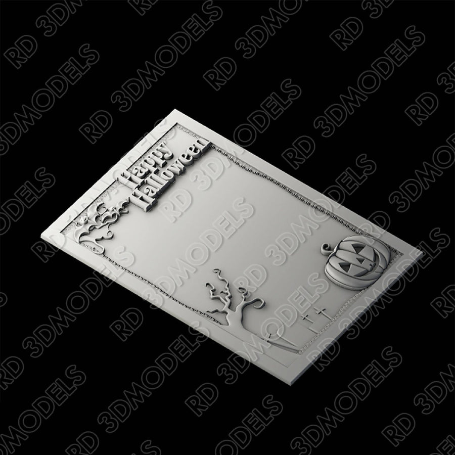 HALLOWEEN FRAME 2 3d stl Robert