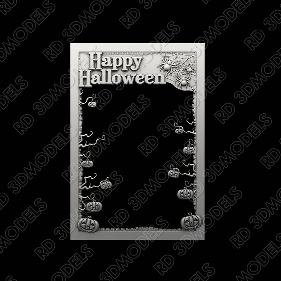 HALLOWEEN FRAME 3(without backing) 3d stl Robert