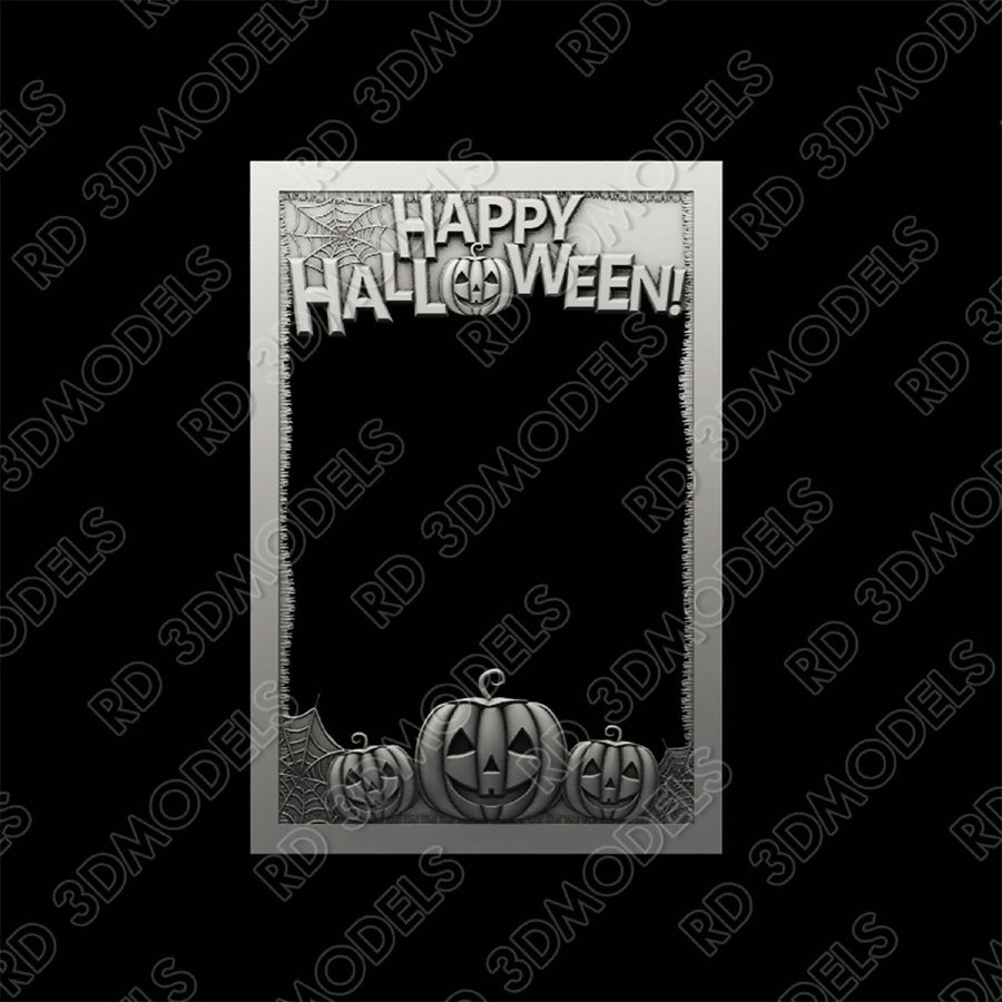HALLOWEEN FRAME (without backing) 3d stl Robert