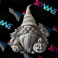 Thumbnail for Halloween GNOME 3d stl - 3DWave.us