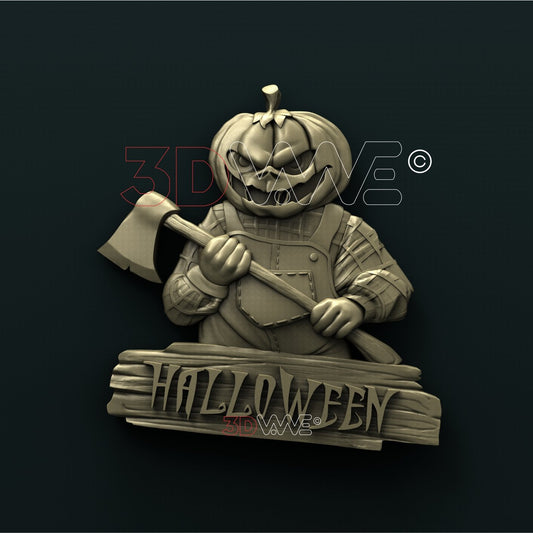 HALLOWEEN PUMPKIN 3DWave