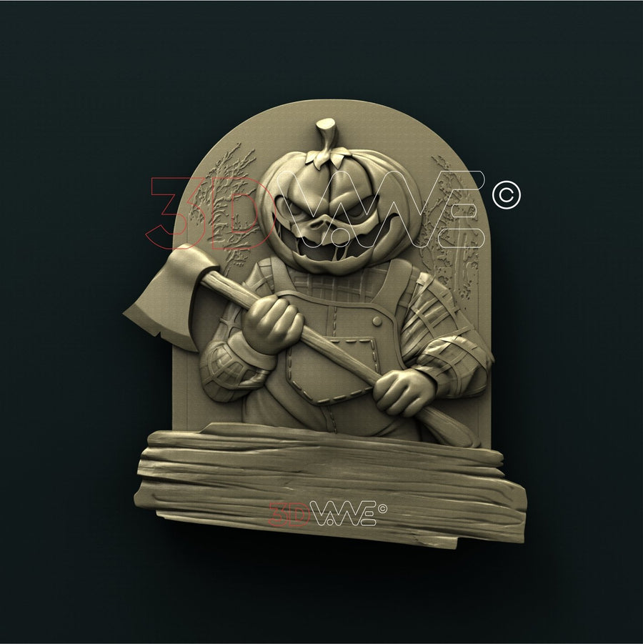 HALLOWEEN PUMPKIN 3DWave