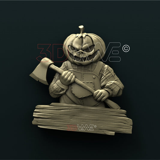 HALLOWEEN PUMPKIN 3DWave