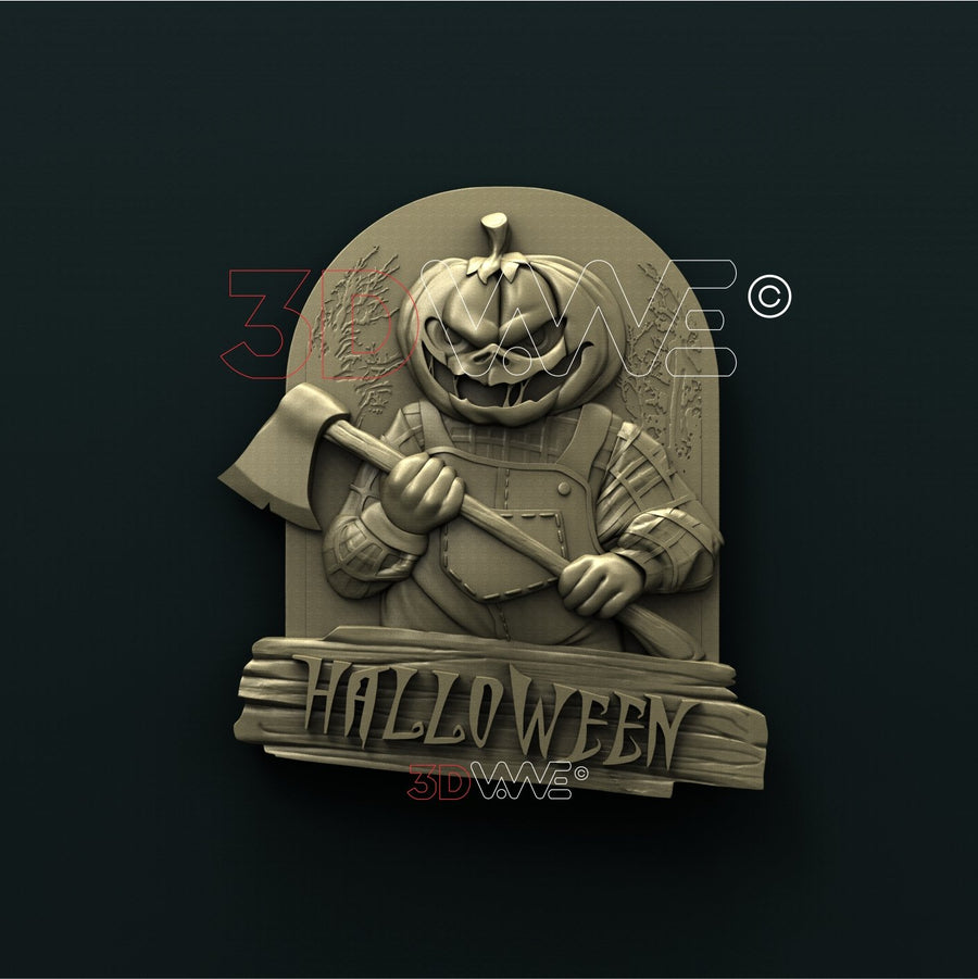 HALLOWEEN PUMPKIN 3DWave