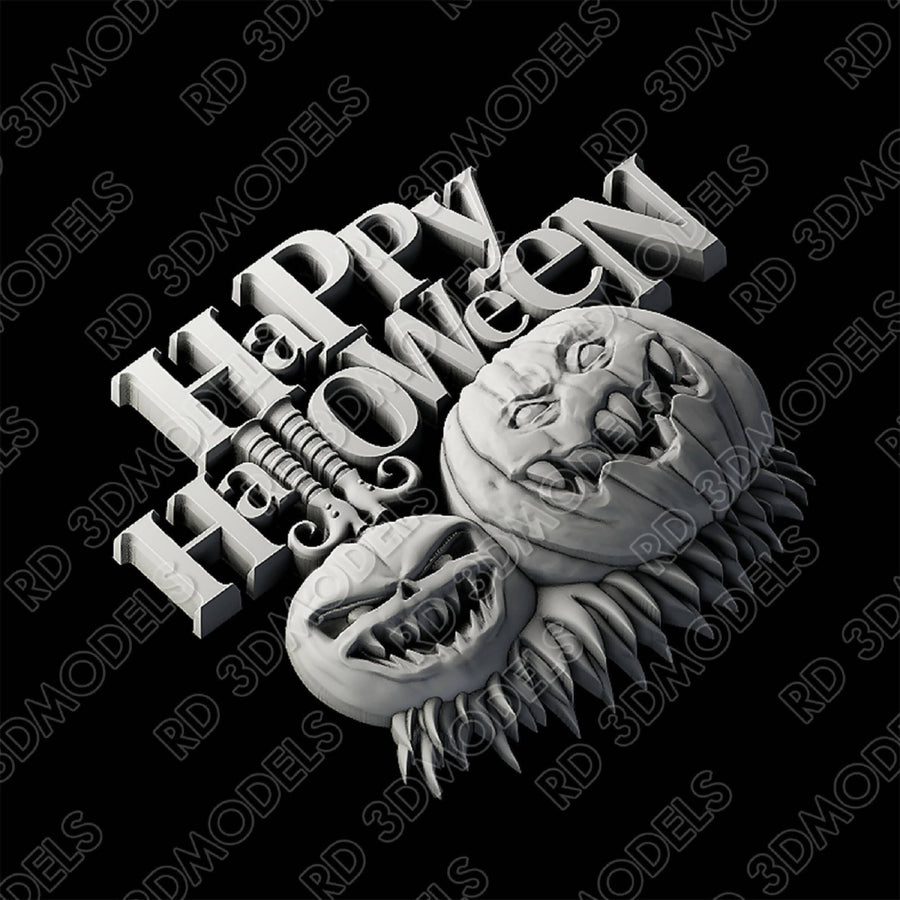 Happy Halloween 3d stl Robert