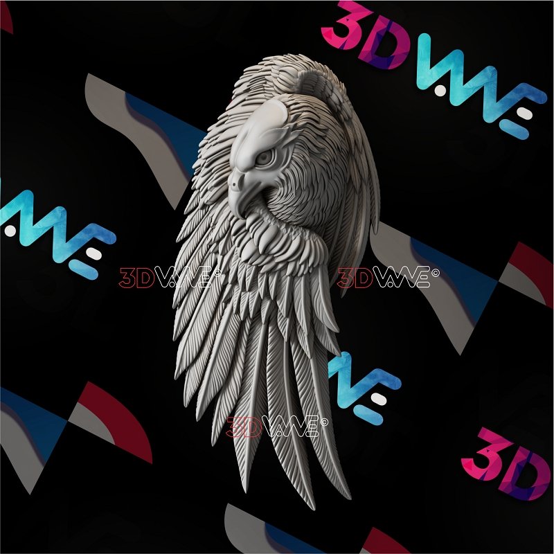 HAWK 3d stl 3DWave.us