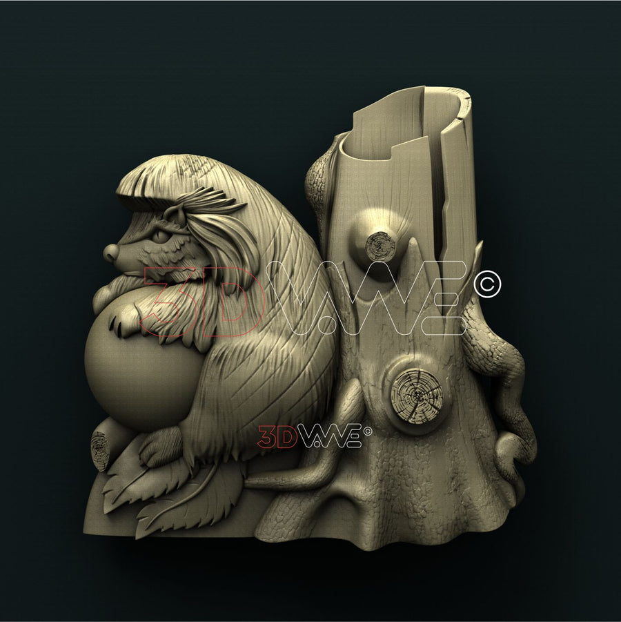 HEDGEHOD 3D STL 3DWave