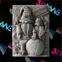 Thumbnail for HOLIDAY GNOMES 3d stl 3DWave.us