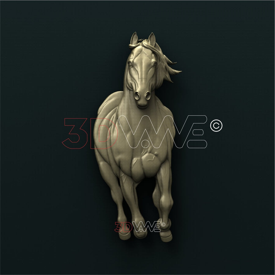 HORSE 3D STL 3DWave