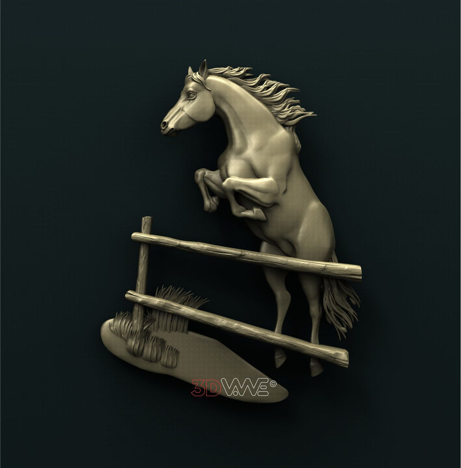 HORSE 3D STL 3DWave