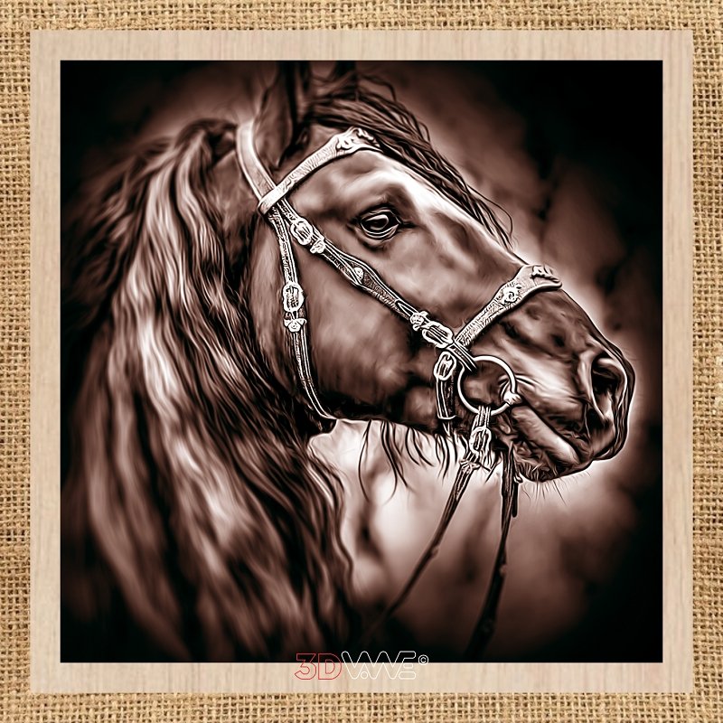 HORSE pyroprinter and laser-ready file 3DWave.us