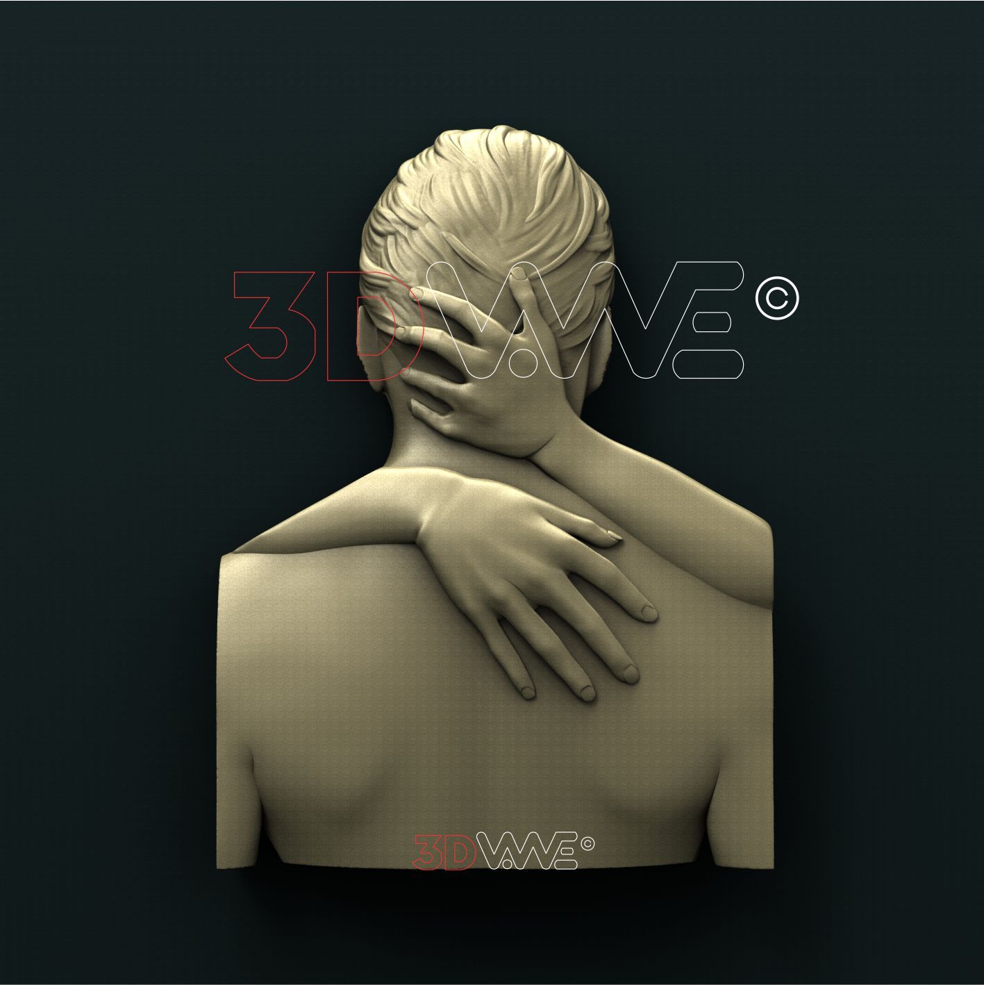 HUGS 3D STL - - 3DWave.us