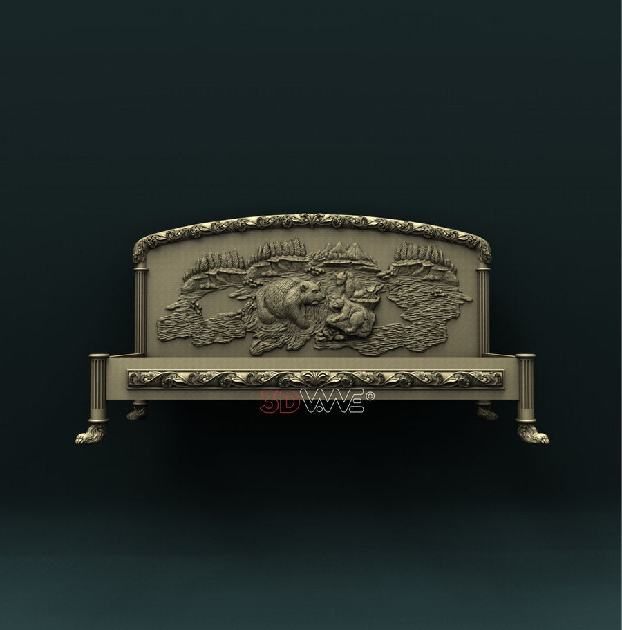 HUNTER BENCH 3D STL 3DWave
