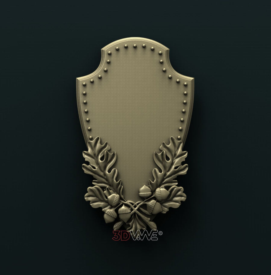 HUNTING TROPHY PLAQUE 3D STL 3DWave