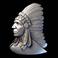 Thumbnail for Indian 3d stl Robert