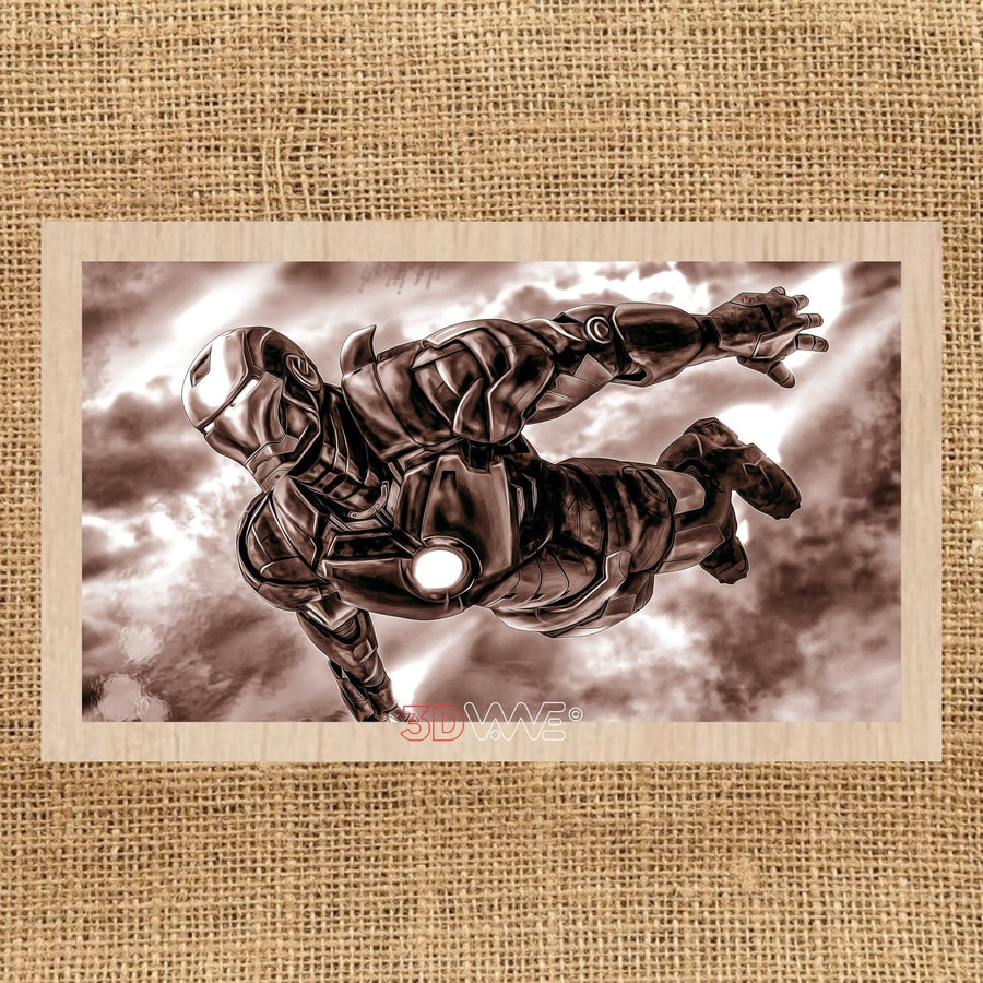 IRON MAN pyroprinter & laser-ready files 3DWave.us