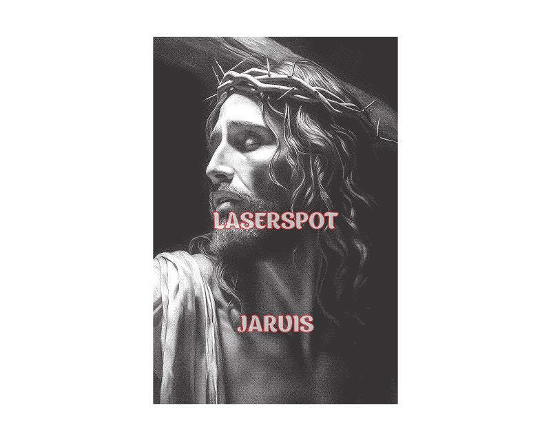 Jesus 3d illusion & laser-ready files - 3DWave.us