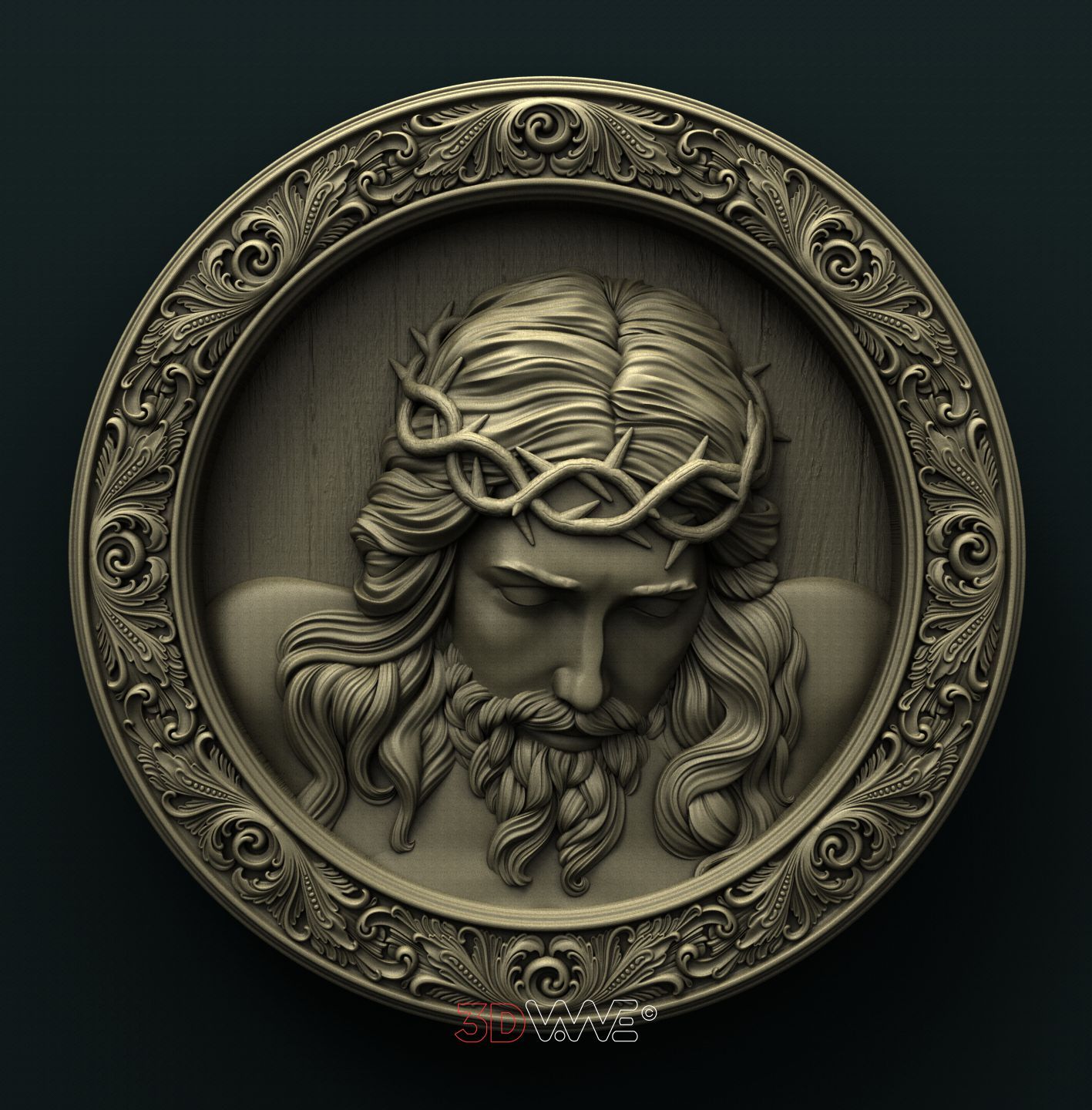 JESUS 3D STL 3DWave