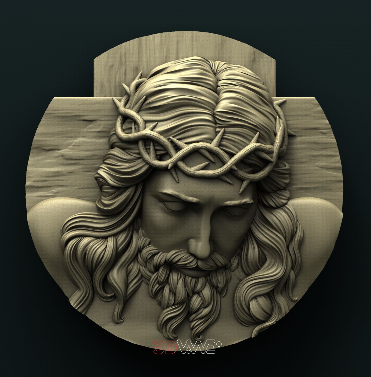 JESUS 3D STL 3DWave