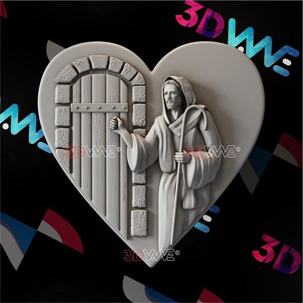 JESUS 3d stl 3DWave.us