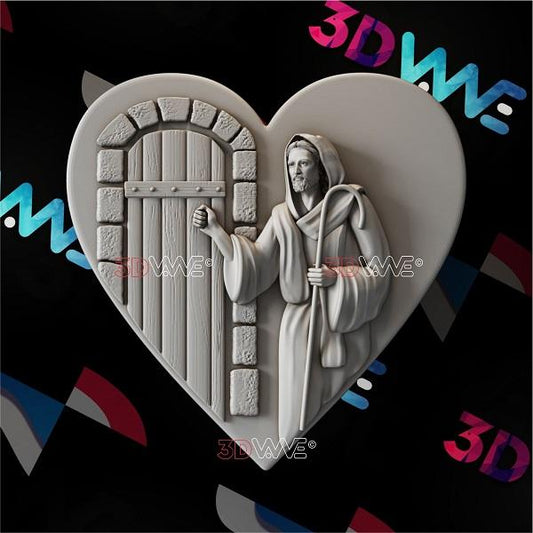 JESUS 3d stl 3DWave.us