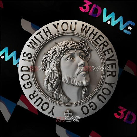 JESUS 3d stl 3DWave.us