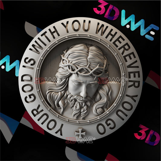 JESUS 3d stl 3DWave.us