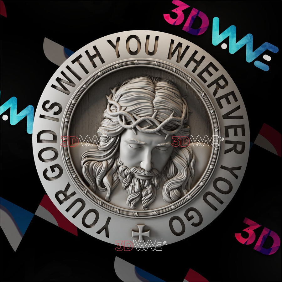 JESUS 3d stl 3DWave.us