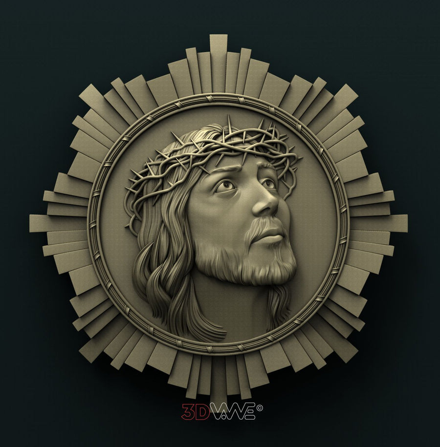 JESUS 3D STL 3DWave