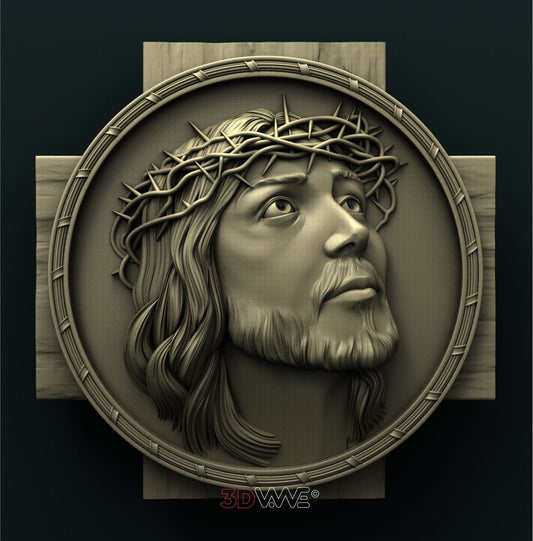 JESUS 3D STL 3DWave