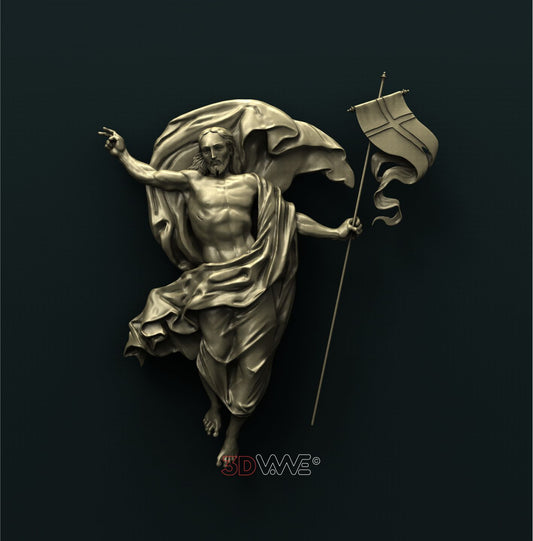 JESUS 3D STL 3DWave
