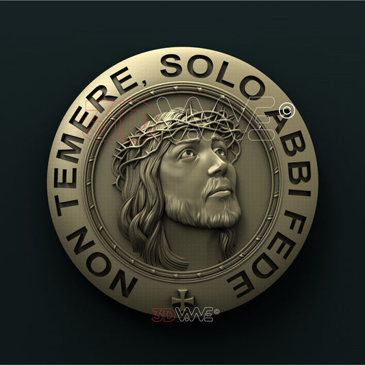 JESUS. BIBLE VERSES 3D STL 3DWave