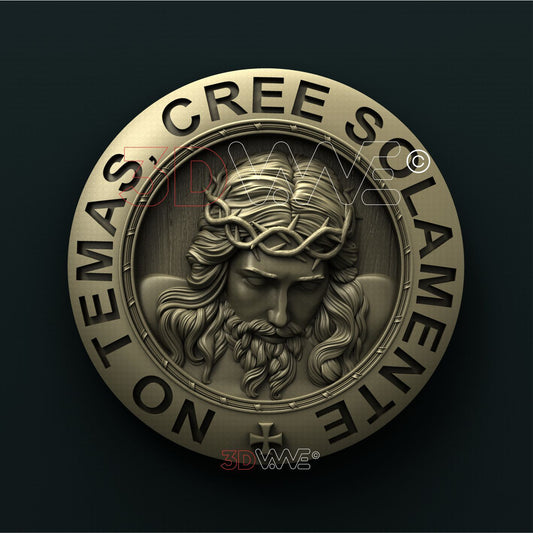 JESUS. BIBLE VERSES 3D STL 3DWave
