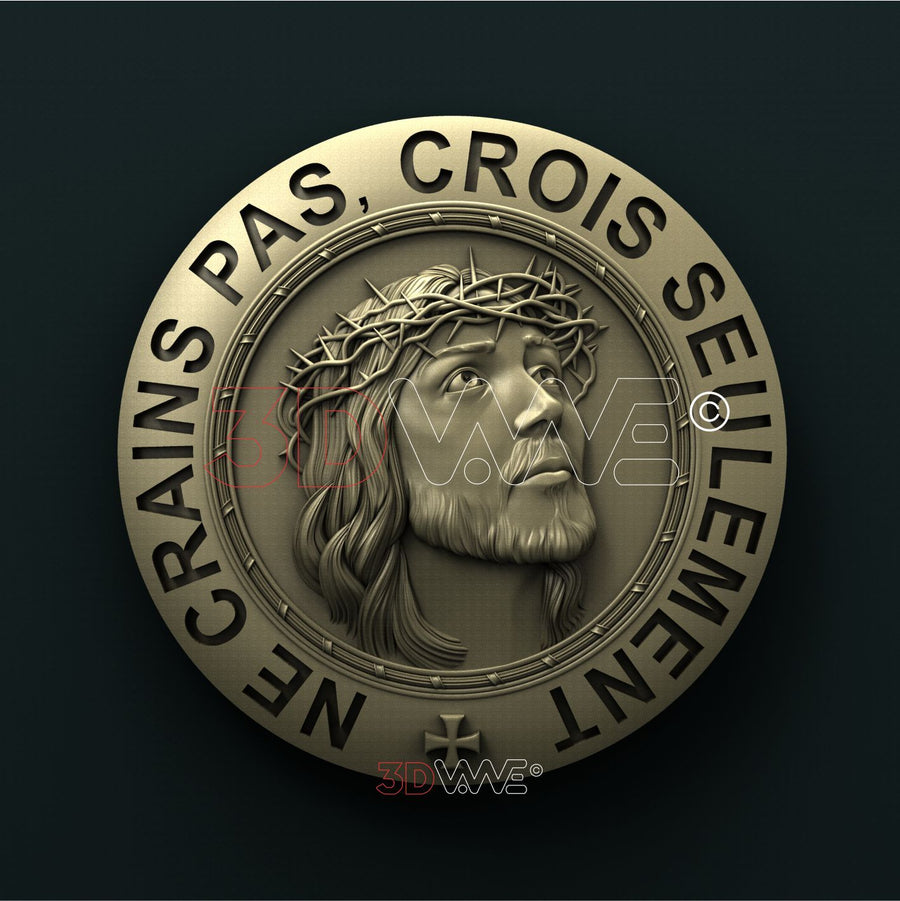 JESUS & BIBLE VERSES 3D STL 3DWave