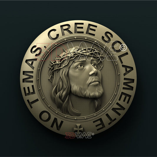 JESUS. BIBLE VERSES 3D STL 3DWave