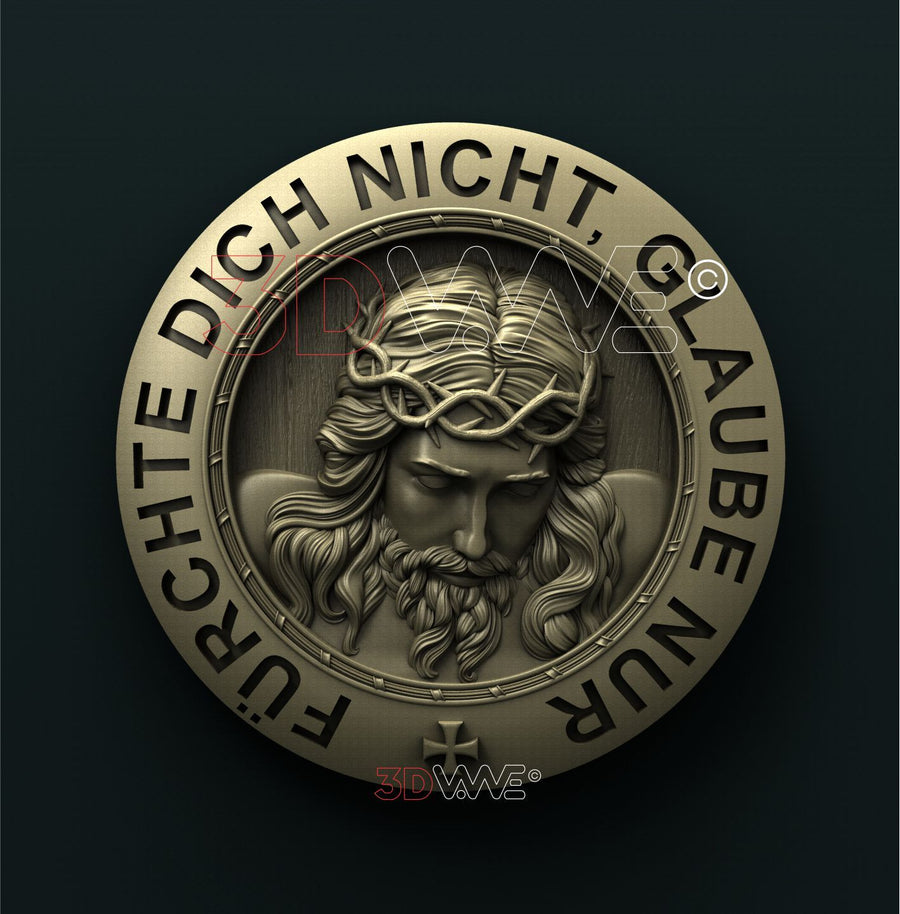 JESUS. BIBLE VERSES 3D STL 3DWave