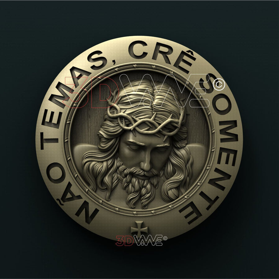 JESUS. BIBLE VERSES 3D STL 3DWave