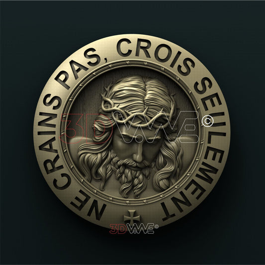 JESUS & BIBLE VERSES 3D STL 3DWave