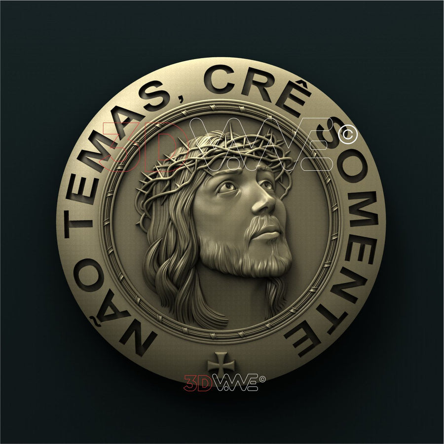 JESUS. BIBLE VERSES 3D STL 3DWave