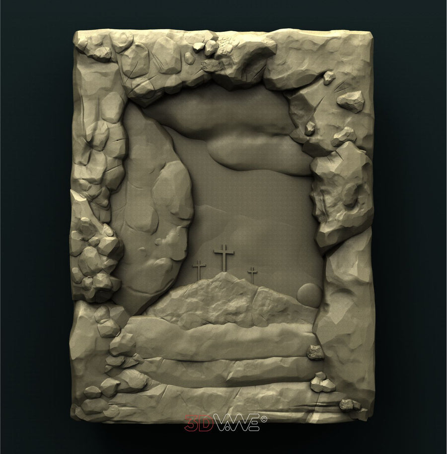 JESUS TOMB 3D STL 3DWave