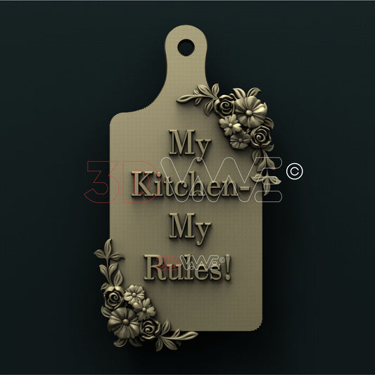 KITCHEN RULES 3D STL 3DWave
