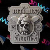 Thumbnail for KITCHEN SIGN 3d stl 3DWave.us