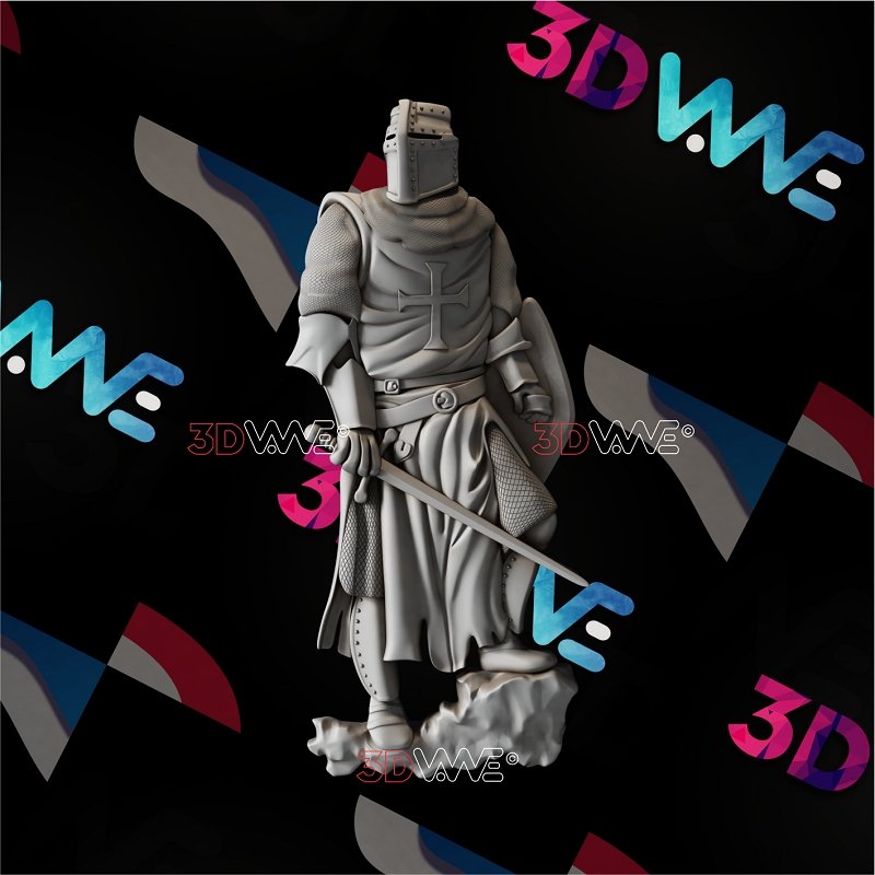 KNIGHT 3d stl 3DWave.us