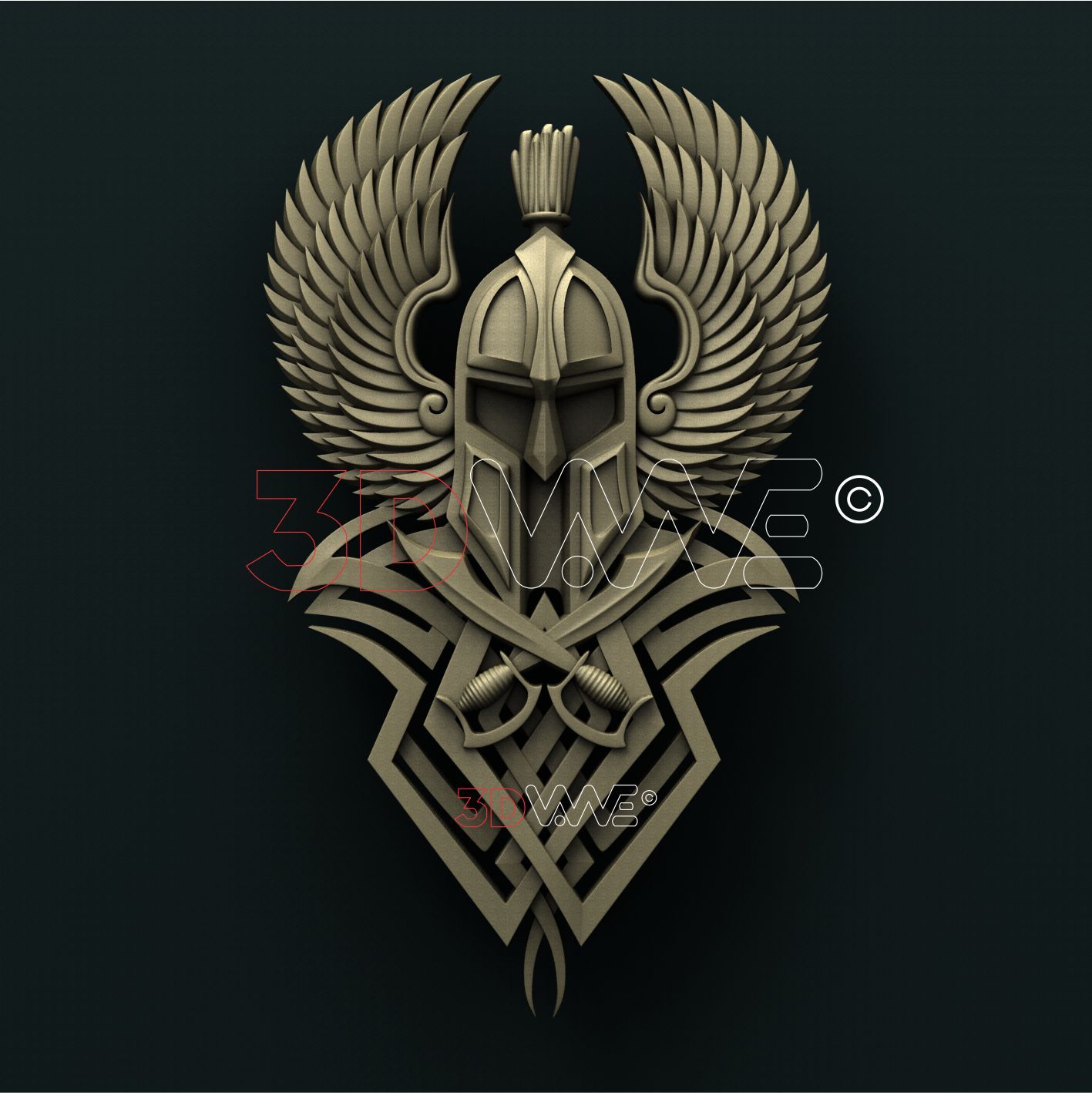 KNIGHT 3D STL 3DWave
