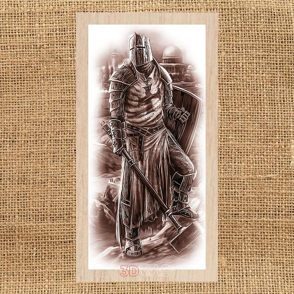 KNIGHT pyroprinter & laser-ready file 3DWave.us