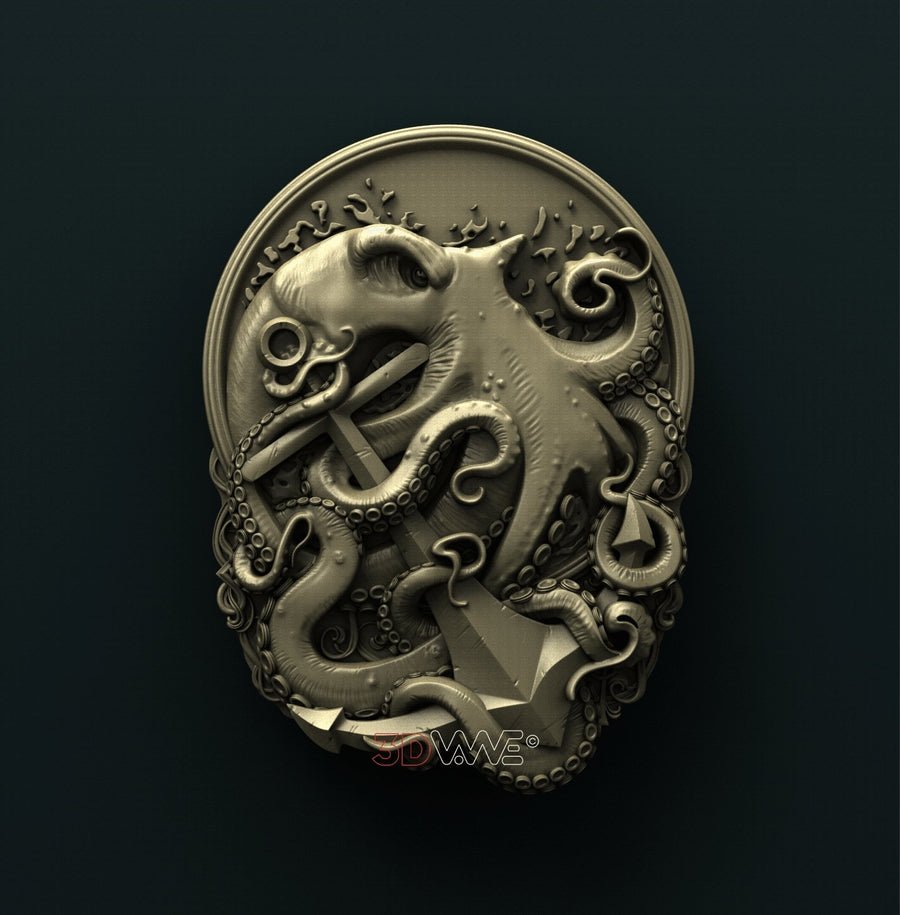KRAKEN 3D STL 3DWave