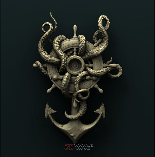 KRAKEN 3D STL 3DWave