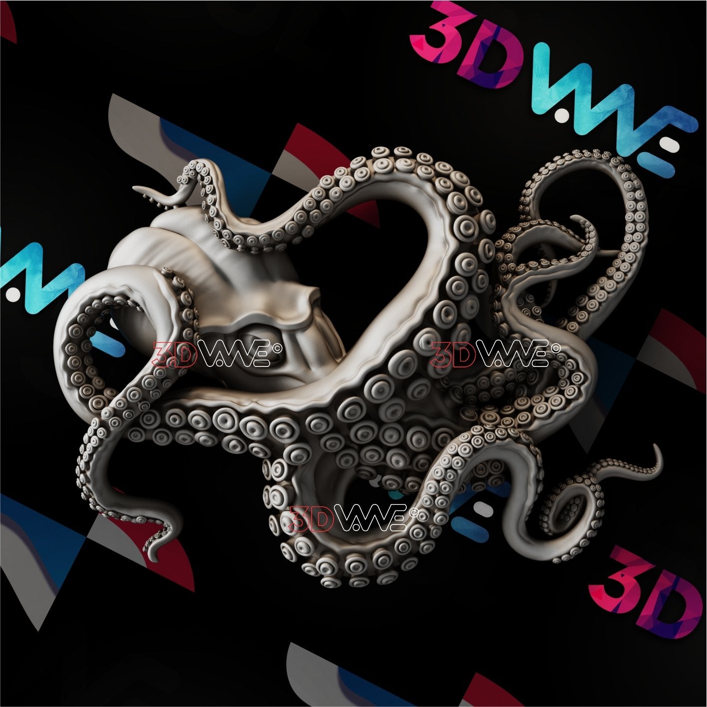 KRAKEN 3d stl 3DWave.us