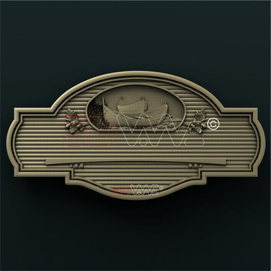LAKE WELCOME SIGN 3D STL 3DWave